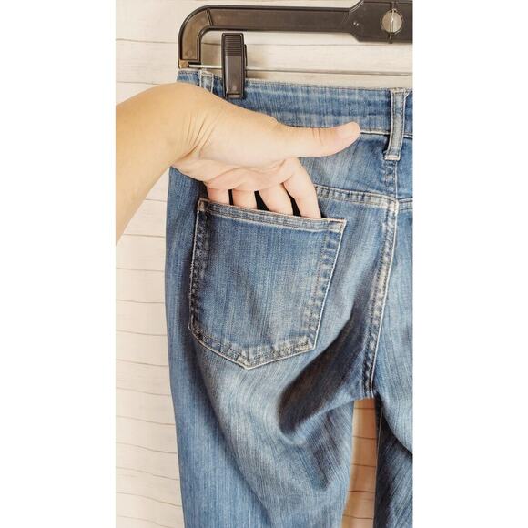 ACNE HEX LENA MID RISE SLIM FIT MEDIUM WASH JEANS, SZ 27x34 - Picture 10 of 16